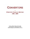 Convertors: Webster's Timeline History, 1901 - 2005