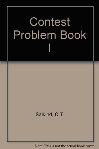 Contest Problem Book I