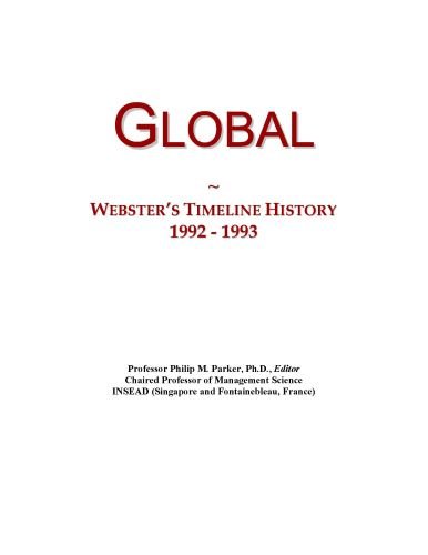 Global: Webster's Timeline History, 1992 - 1993
