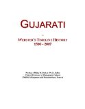 Gujarati: Webster's Timeline History, 1500 - 2007