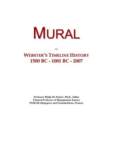 Mural: Webster's Timeline History, 1500 BC - 1001 BC - 2007