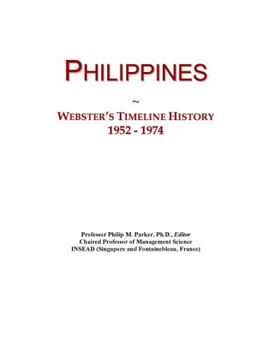 Philippines: Webster's Timeline History, 1952 - 1974