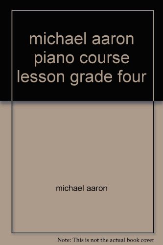 michael aaron piano course lesson grade four