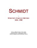 Schmidt: Webster's Timeline History, 1414 - 1949
