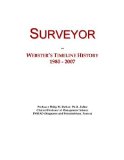 Surveyor: Webster's Timeline History, 1980 - 2007