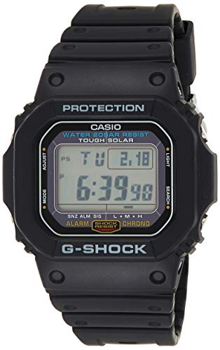 Casio G-Shock Digital Black Dial Men's Watch - G-5600E-1DR (G671)