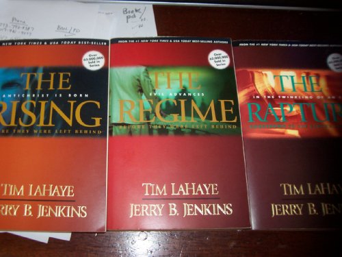 Left Behind Series Prequel Set (The Rising, Anarchist is Born Before they were Left Behind/ The Regime, Evil Advances Before they were Left Behind/ The Rapture,In the Twinkling of an Eye Countdown to the Earth's Last Days)