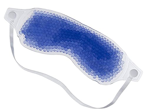 TheraPearl Color Changing Eye Mask, Eye-ssential Mask with Flexible Gel Beads for Hot Cold Therapy, Cold Eye Mask for Puffy and Swollen Eyes, Relaxation, Headaches, and Allergies