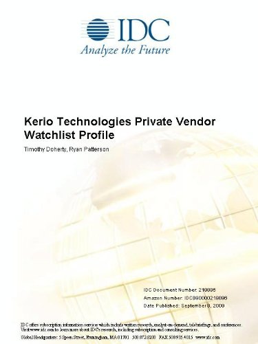 Kerio Technologies Private Vendor Watchlist Profile