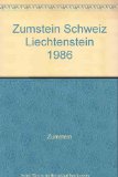 Zumstein Schweiz Liechtenstein 1986