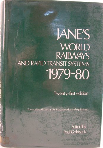 Jane's World Railways and Rapid Transit Systems 1979-80