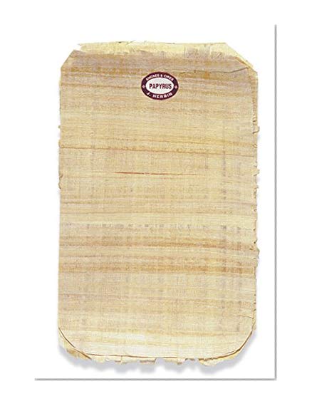 Veritables papyrus - format 26 X 36 cm - lot de 4 feuilles