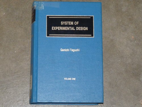 SYSTEM OF EXPERIMENTAL DESIGN Vol. 1