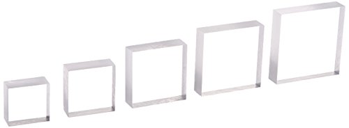Sunday Int AH08 Krystal Acrylic Block Set of 5