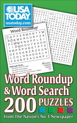 USA Today Word Roundup & Word Search: 200 Puzzles from the Nations No. 1 Newspaper