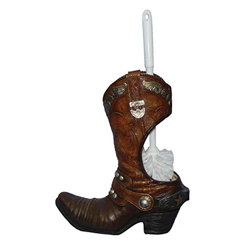 Rivers Edge Products Toilet Brush Holder - Cowboy Boot