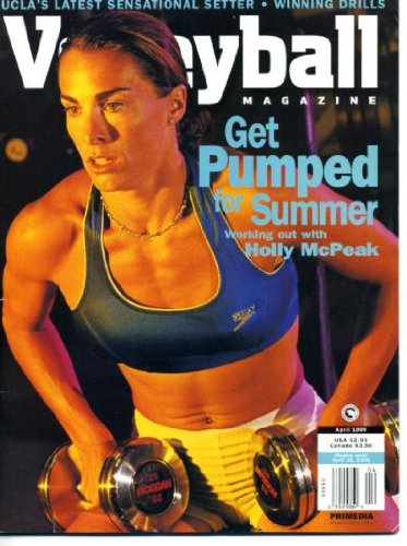 Volleyball Magazine April 1999 Holly McPeak Cover, Brandon Talliaferro/UCLA, Aldis Berzins, Adrienne Frank-Musson