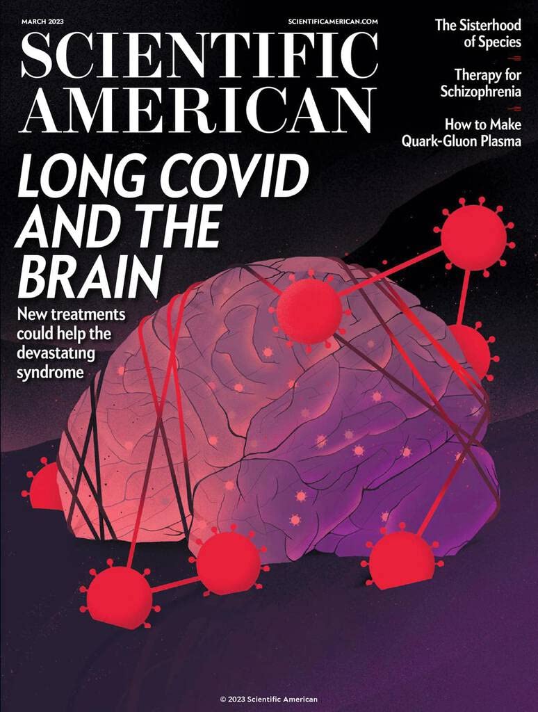 Book Cover Scientific American Print Magazine