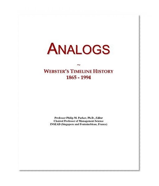 Analogs: Webster's Timeline History, 1865 - 1994