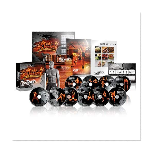 Beachbody Insanity : l'entraînement cardio ultime avec 10 DVD Shaun T, un guide nutritionnel, un calendrier et un soutien en ligne