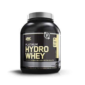 OPTIMUM NUTRITION Platinum Hydrowhey Protein Powder, 100% Hydrolyzed Whey Protein Isolate Powder, Flavor: Velocity Vanilla, 3.5 Pounds