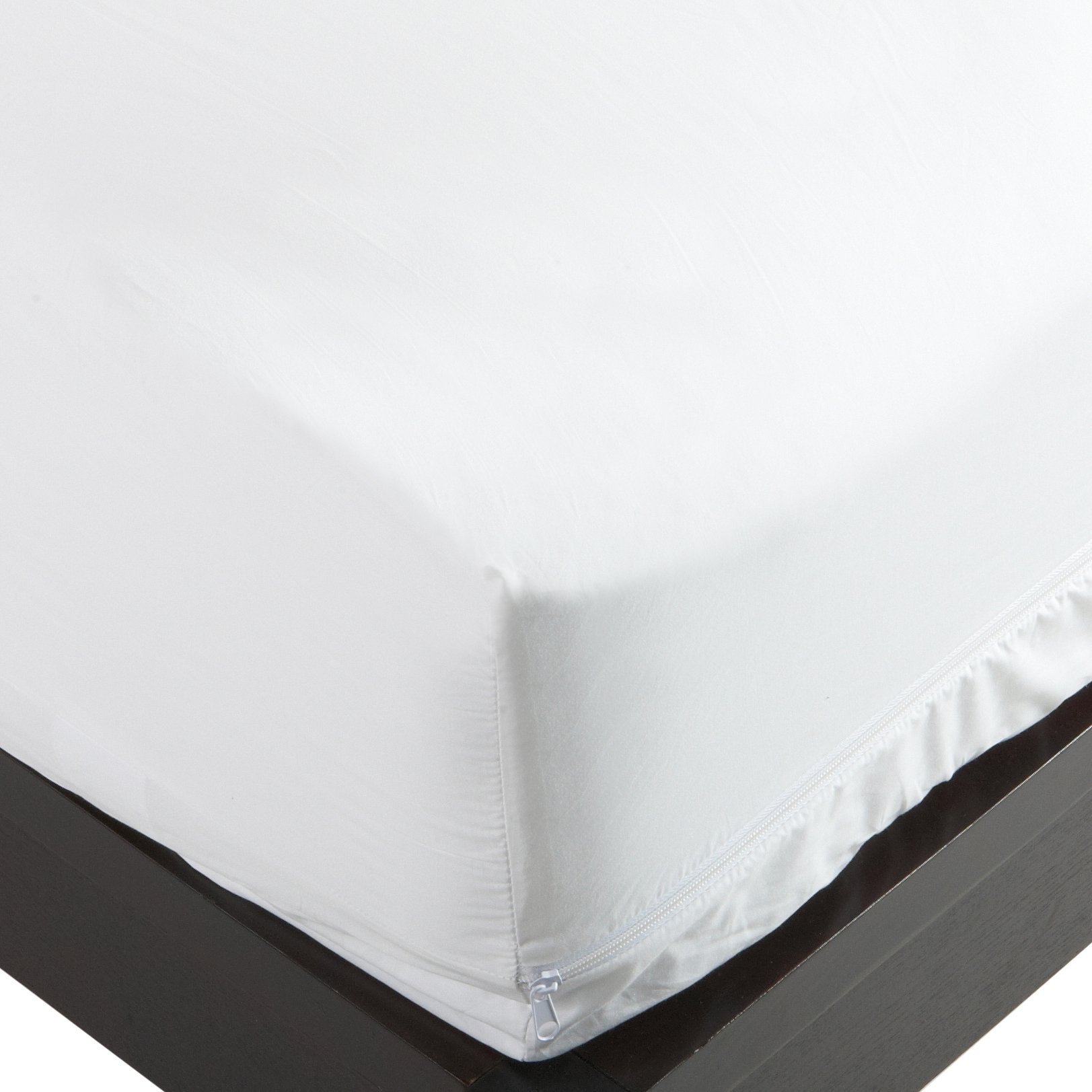 Book Cover National Allergy Premium 100% Cotton Zippered Mattress Protector - Twin Size (39