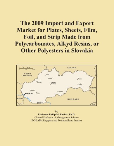The 2009 Import and Export Market for Plates, Sheets, Film, Foil, and Strip Made from Polycarbonates, Alkyd Resins, or Other Polyesters in Slovakia