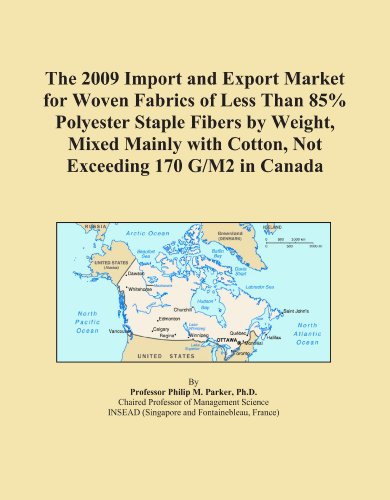 The 2009 Import and Export Market for Woven Fabrics of Less Than 85% Polyester Staple Fibers by Weight, Mixed Mainly with Cotton, Not Exceeding 170 G/M2 in Canada