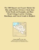 The 2009 Import and Export Market for Pins and Needles of Iron or Steel, Base Metal Beads and Spangles, and Base Metal Fittings Used for Clothing, Handbags, and Travel Goods in Belgium