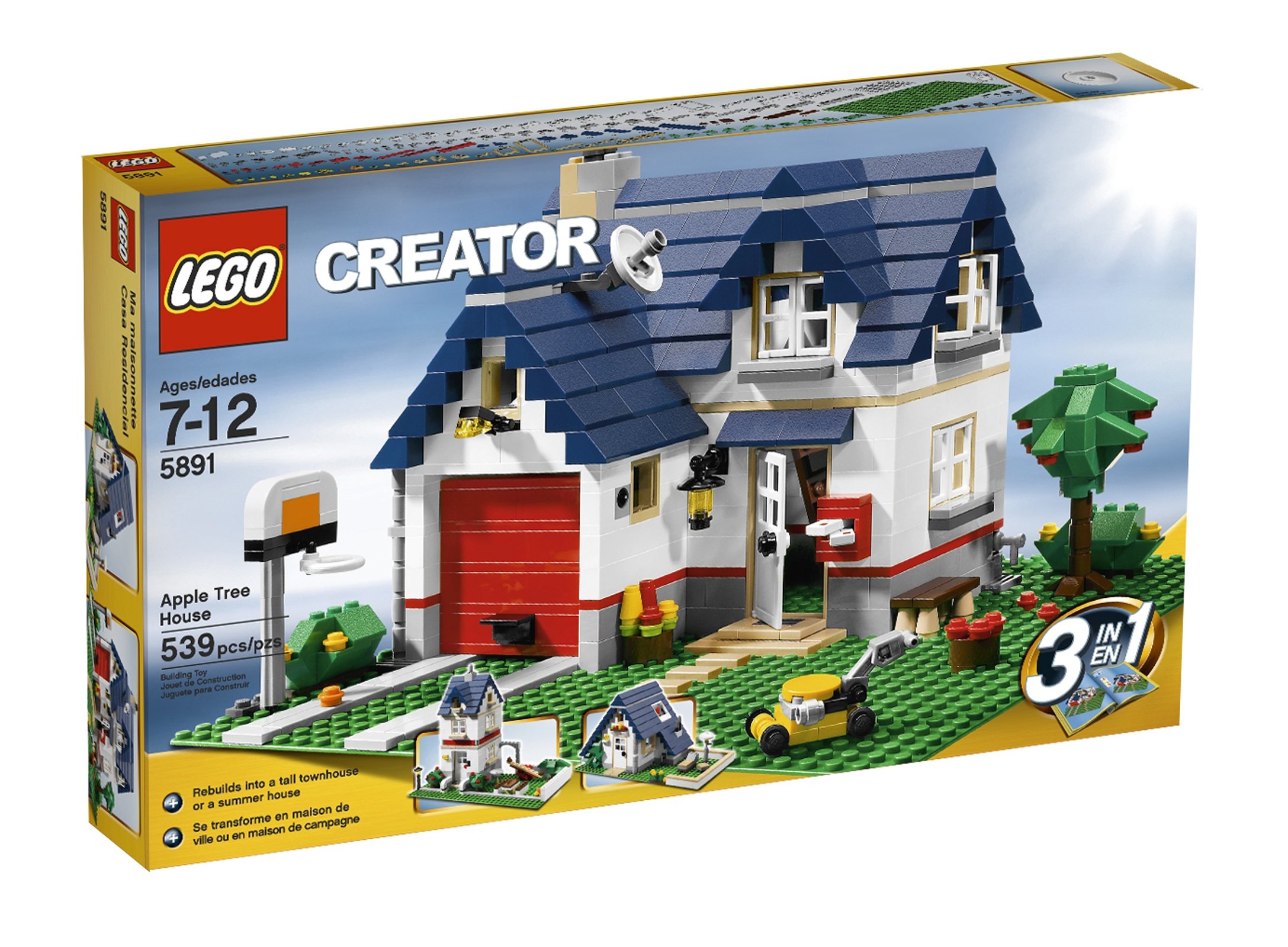 LEGO Creator Apple Tree House (5891) - 539 Piece set (Discontinued by manufacturer)