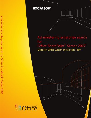 Administering enterprise search for Office SharePointÂ® Server 2007