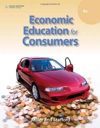 Economics Education for Consumers 4TH EDITION