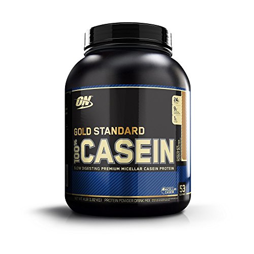 Book Cover OPTIMUM NUTRITION Gold Standard 100% Micellar Casein Protein Powder, Overnight Muscle Recovery, Chocolate Peanut Butter, 64.1 Ounce