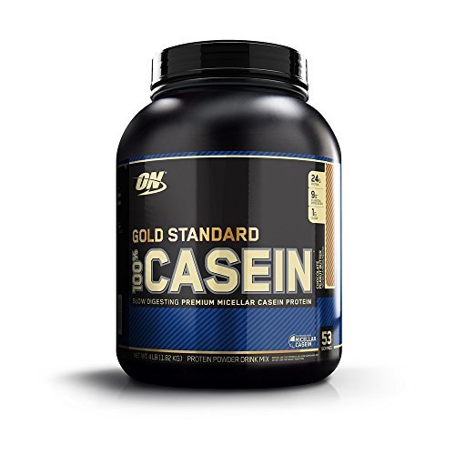 OPTIMUM NUTRITION Gold Standard 100% Micellar Casein Protein Powder, Overnight Muscle Recovery, Chocolate Peanut Butter, 64.1 Ounce