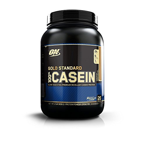OPTIMUM NUTRITION Gold Standard 100% Micellar Casein Protein Powder, Slow Digesting, Helps Keep You Full, Overnight Muscle Recovery, Chocolate Peanut Butter, 2 Pound