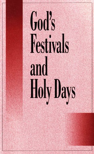 God's Festivals and Holy Days