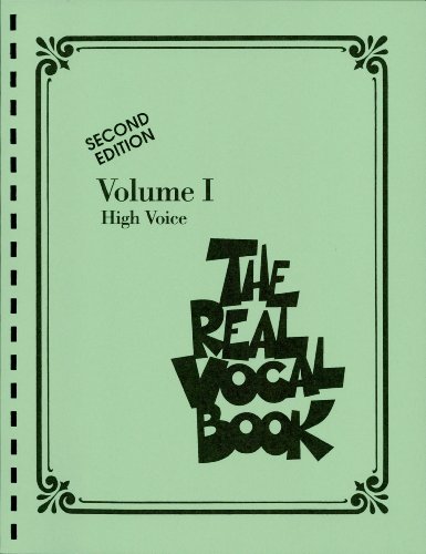 The Real Vocal Book - Volume I: High Voice: 1
