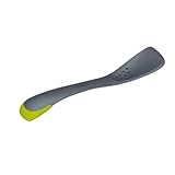Joseph Joseph Uni-Tool 5-in-1 Utensil Slotted Solid Spoon Spatula Turner Slicer Kitchen All-in One Space Saving, Gray 12 Long