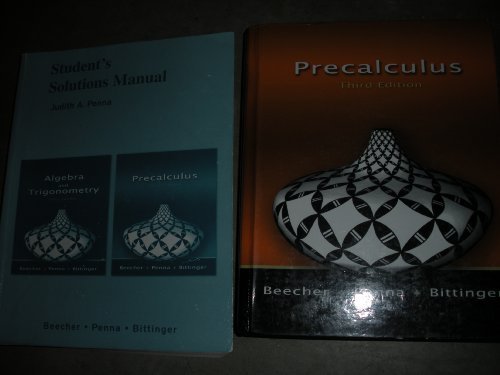 Precalculus 3rd Edition With Study Guide 2007