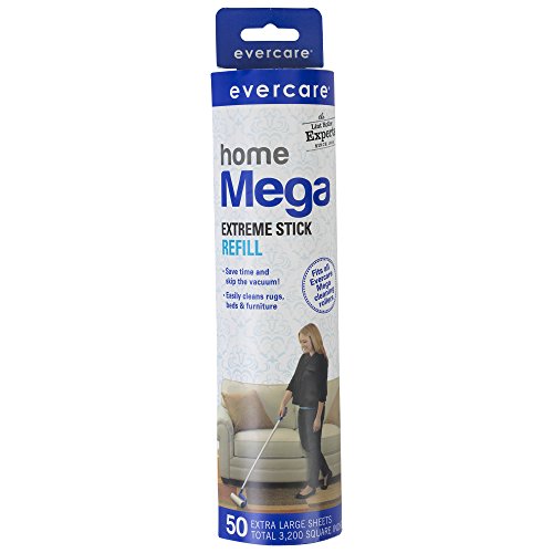 Book Cover Evercare Large Surface Mega Pet Roller Refill, 50 Layers