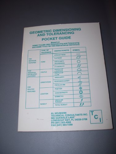 Geometric Dimensioning And Tolerancing Pocket Guide