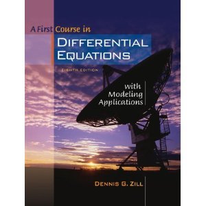 A First Course in Differential Equations with Modeling Applications ( and iLrn Tutorial) 8th edition