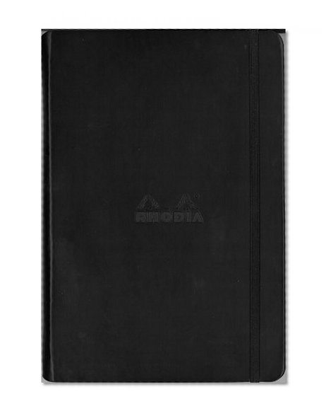 Rhodia Webnotebook Black 5 1/2 X 8 1/4
