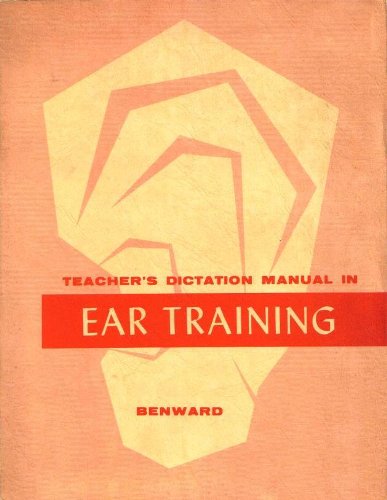 Teacher's Dictation Manual in Ear Training