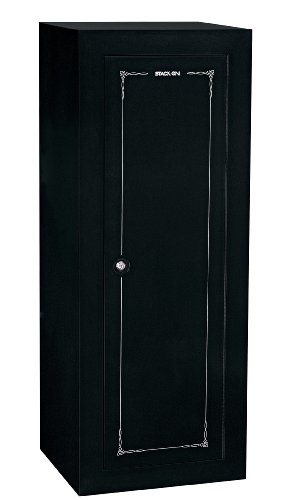 Stack-On GCB-18C-DS 18 Gun Convertible Steel Security Cabinet, Black