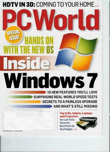 PC World Inside Windows 7 (Volume 27, Number 11 November 2009)