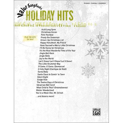 Value Song Books: Holiday Hits
