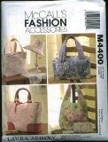 McCall's Sewing Pattern M4400 Laura Ashely Totes