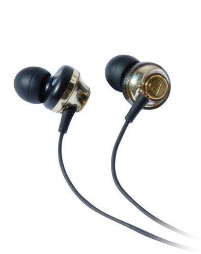 Audio Technica ATH-CKM55 Dynamic Inner Ear Headphones - GOLD [Electronics]