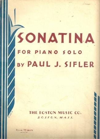 Sonatina (For Piano Solo)